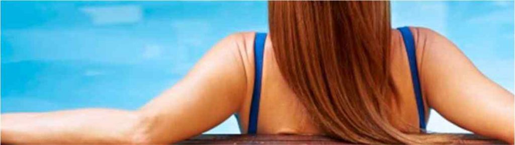 como cuidar el cabello del sol y del cloro de la psicina