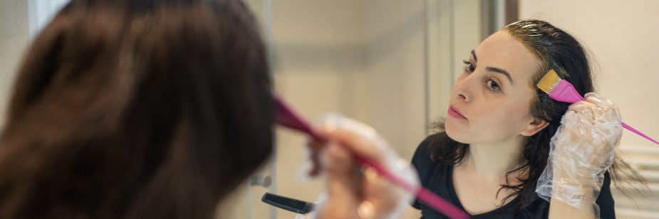 teñir el cabello